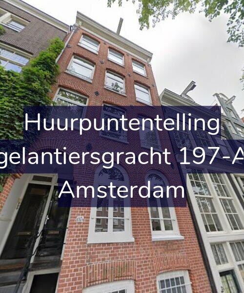 Foto gevel Huurpuntentelling voor Egelantiersgracht 197-A2, Amsterdam