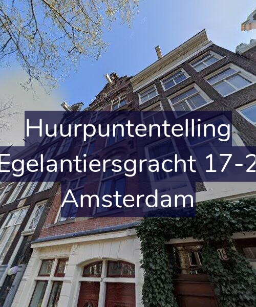 Foto gevel Huurpuntentelling voor Egelantiersgracht 17-2, Amsterdam