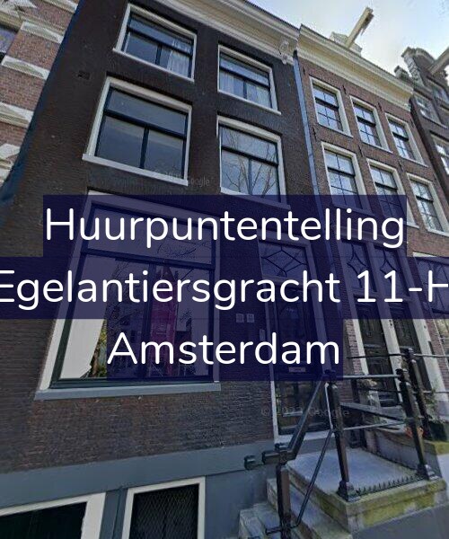 Foto gevel Huurpuntentelling voor Egelantiersgracht 11-H, Amsterdam