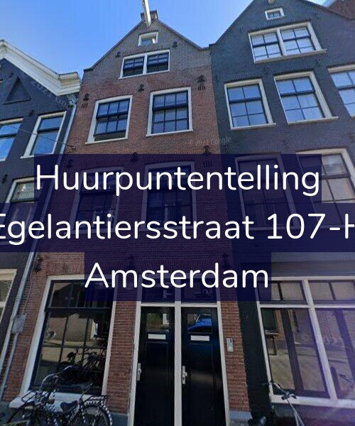 Foto gevel Huurpuntentelling voor Egelantiersstraat 107-H, Amsterdam