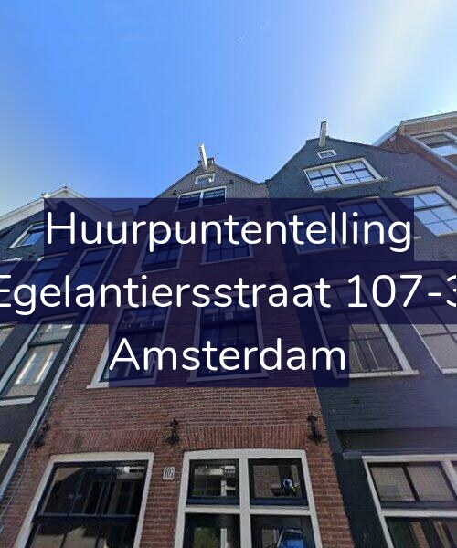 Foto gevel Huurpuntentelling voor Egelantiersstraat 107-3, Amsterdam