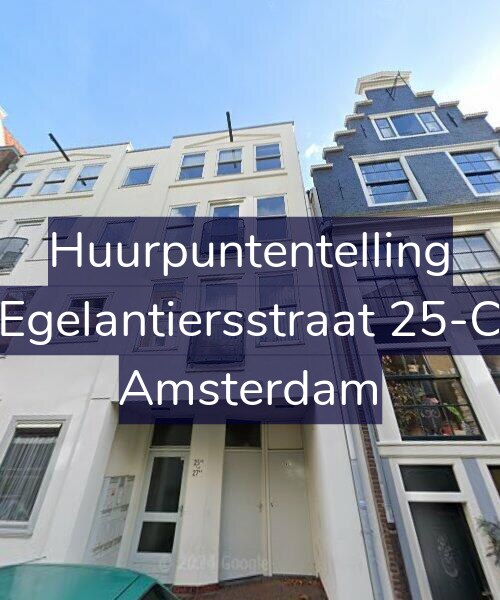 Foto gevel Huurpuntentelling voor Egelantiersstraat 25-C, Amsterdam