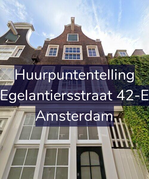 Foto gevel Huurpuntentelling voor Egelantiersstraat 42-E, Amsterdam