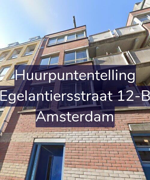 Foto gevel Huurpuntentelling voor Egelantiersstraat 12-B, Amsterdam
