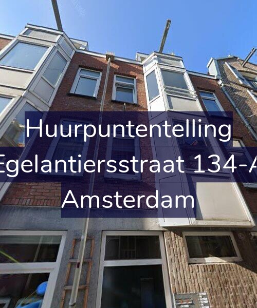 Foto gevel Huurpuntentelling voor Egelantiersstraat 134-A, Amsterdam