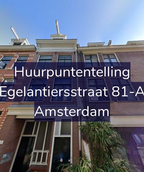 Foto gevel Huurpuntentelling voor Egelantiersstraat 81-A, Amsterdam