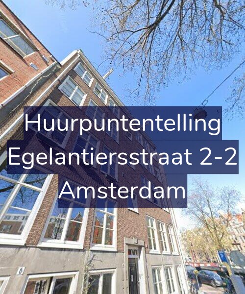 Foto gevel Huurpuntentelling voor Egelantiersstraat 2-2, Amsterdam