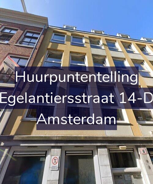 Foto gevel Huurpuntentelling voor Egelantiersstraat 14-D, Amsterdam