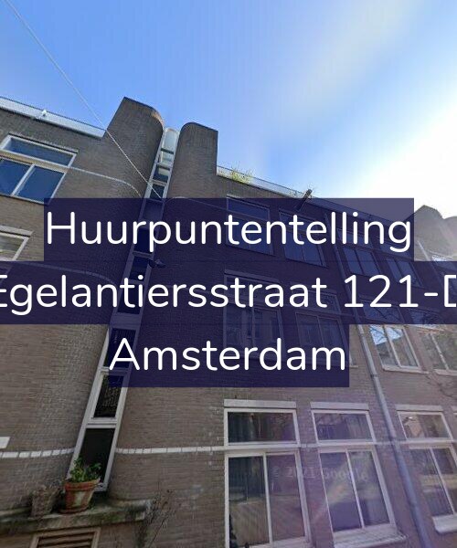 Foto gevel Huurpuntentelling voor Egelantiersstraat 121-D, Amsterdam
