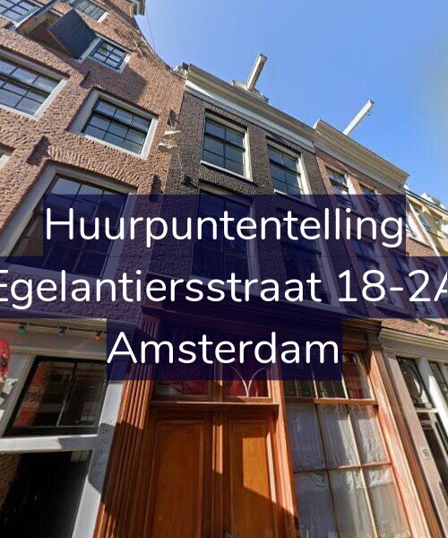 Foto gevel Huurpuntentelling voor Egelantiersstraat 18-2A, Amsterdam