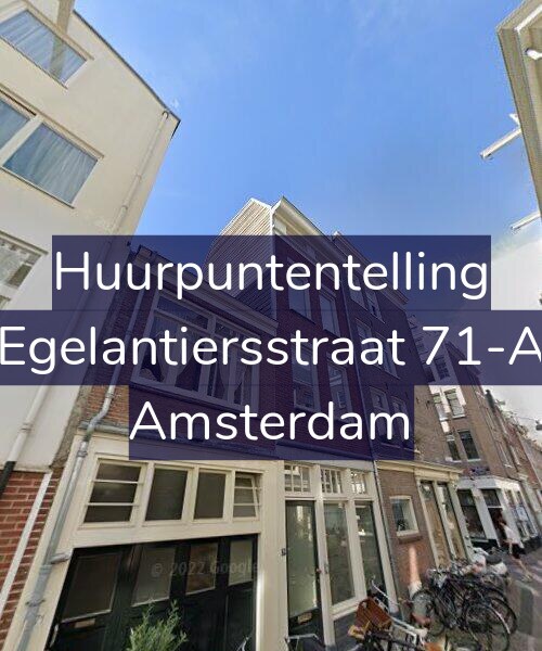 Foto gevel Huurpuntentelling voor Egelantiersstraat 71-A, Amsterdam