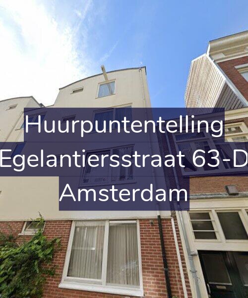 Foto gevel Huurpuntentelling voor Egelantiersstraat 63-D, Amsterdam