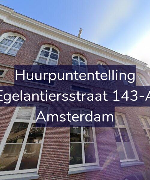 Foto gevel Huurpuntentelling voor Egelantiersstraat 143-A, Amsterdam