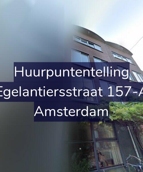 Foto gevel Huurpuntentelling voor Egelantiersstraat 157-A, Amsterdam