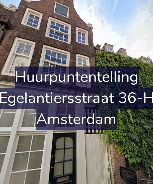 Foto gevel Huurpuntentelling voor Egelantiersstraat 36-H, Amsterdam