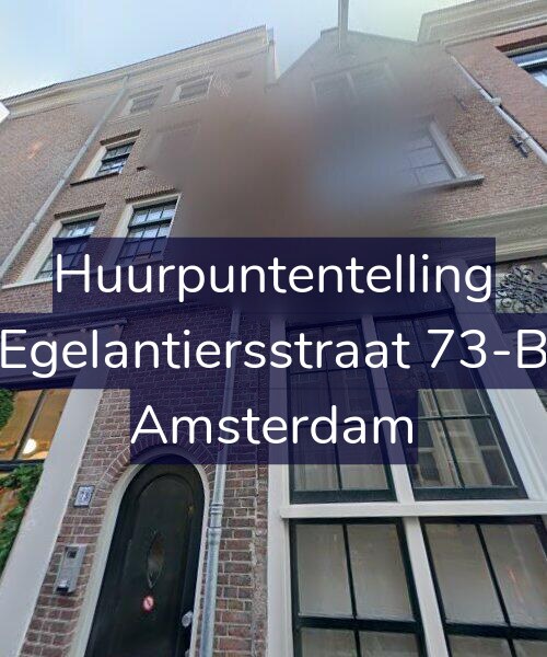 Foto gevel Huurpuntentelling voor Egelantiersstraat 73-B, Amsterdam