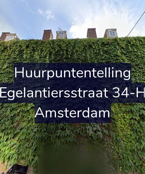 Foto gevel Huurpuntentelling voor Egelantiersstraat 34-H, Amsterdam