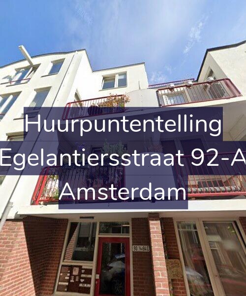 Foto gevel Huurpuntentelling voor Egelantiersstraat 92-A, Amsterdam