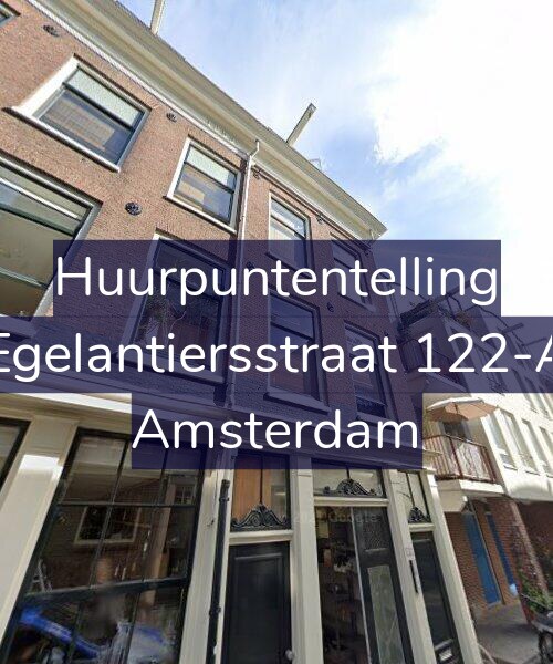 Foto gevel Huurpuntentelling voor Egelantiersstraat 122-A, Amsterdam
