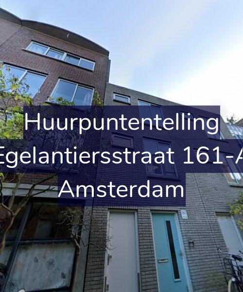 Foto gevel Huurpuntentelling voor Egelantiersstraat 161-A, Amsterdam