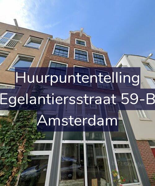 Foto gevel Huurpuntentelling voor Egelantiersstraat 59-B, Amsterdam