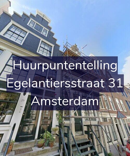 Foto gevel Huurpuntentelling voor Egelantiersstraat 31, Amsterdam