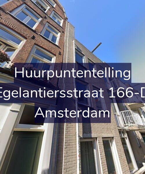 Foto gevel Huurpuntentelling voor Egelantiersstraat 166-D, Amsterdam