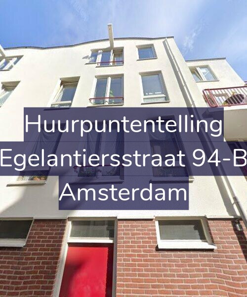 Foto gevel Huurpuntentelling voor Egelantiersstraat 94-B, Amsterdam