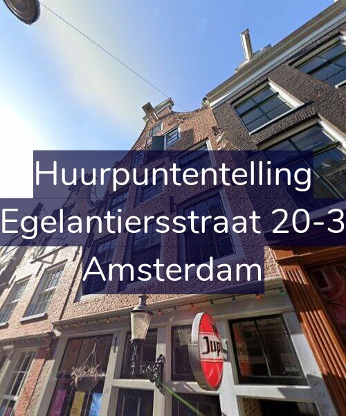 Foto gevel Huurpuntentelling voor Egelantiersstraat 20-3, Amsterdam