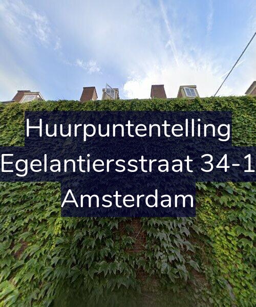 Foto gevel Huurpuntentelling voor Egelantiersstraat 34-1, Amsterdam