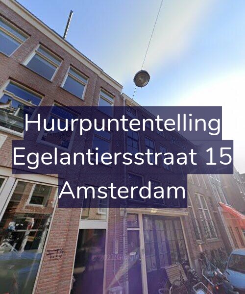 Foto gevel Huurpuntentelling voor Egelantiersstraat 15, Amsterdam