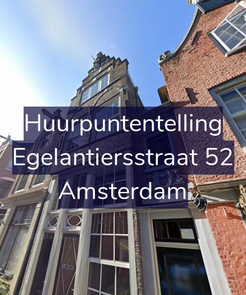 Foto gevel Huurpuntentelling voor Egelantiersstraat 52, Amsterdam