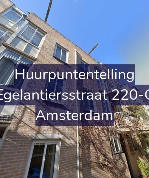 Foto gevel Huurpuntentelling voor Egelantiersstraat 220-C, Amsterdam