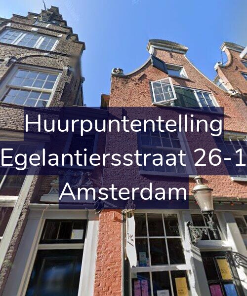 Foto gevel Huurpuntentelling voor Egelantiersstraat 26-1, Amsterdam