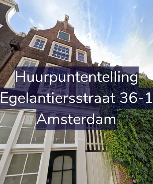 Foto gevel Huurpuntentelling voor Egelantiersstraat 36-1, Amsterdam