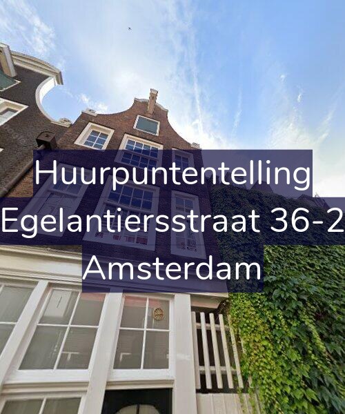 Foto gevel Huurpuntentelling voor Egelantiersstraat 36-2, Amsterdam