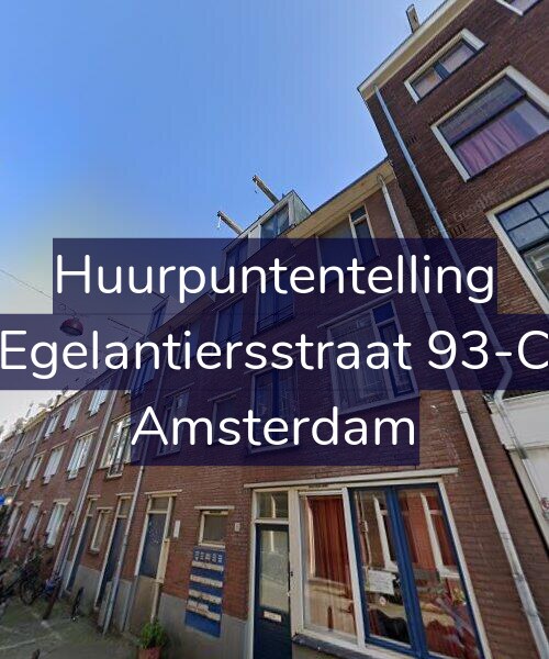 Foto gevel Huurpuntentelling voor Egelantiersstraat 93-C, Amsterdam