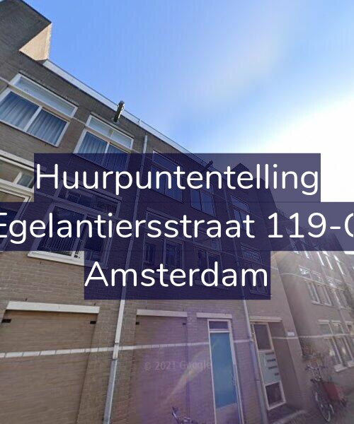 Foto gevel Huurpuntentelling voor Egelantiersstraat 119-C, Amsterdam