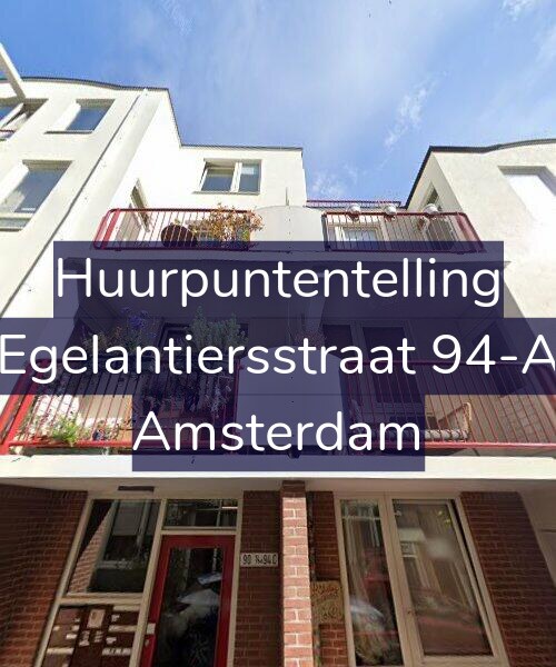 Foto gevel Huurpuntentelling voor Egelantiersstraat 94-A, Amsterdam