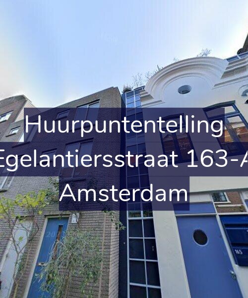 Foto gevel Huurpuntentelling voor Egelantiersstraat 163-A, Amsterdam