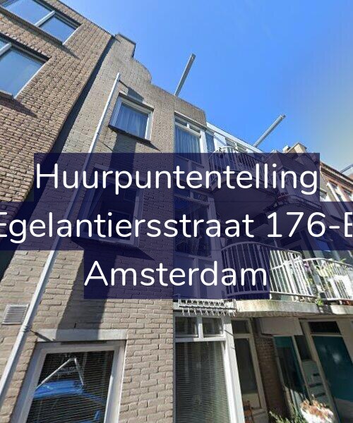 Foto gevel Huurpuntentelling voor Egelantiersstraat 176-B, Amsterdam