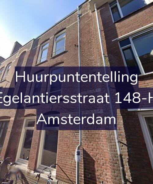 Foto gevel Huurpuntentelling voor Egelantiersstraat 148-H, Amsterdam