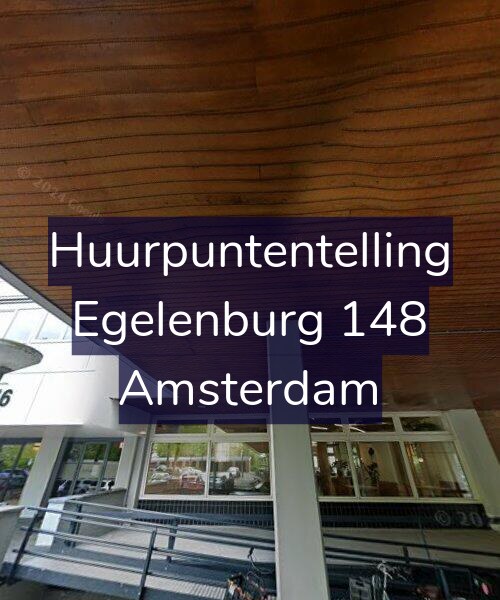 Foto gevel Huurpuntentelling voor Egelenburg 148, Amsterdam