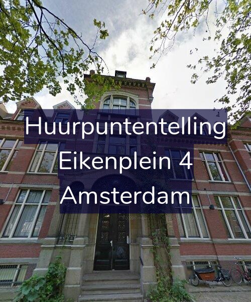 Foto gevel Huurpuntentelling voor Eikenplein 4, Amsterdam