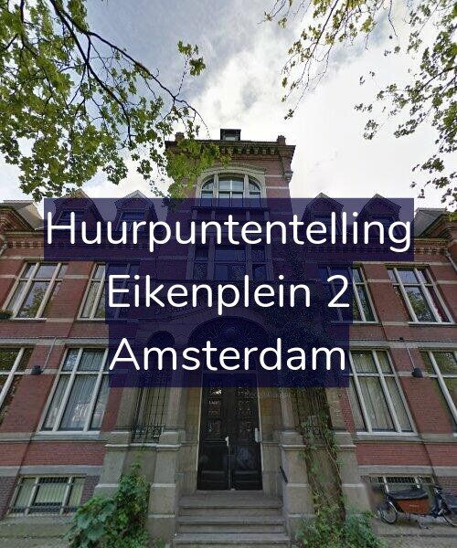 Foto gevel Huurpuntentelling voor Eikenplein 2, Amsterdam