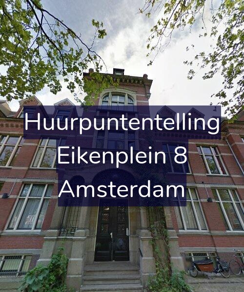 Foto gevel Huurpuntentelling voor Eikenplein 8, Amsterdam