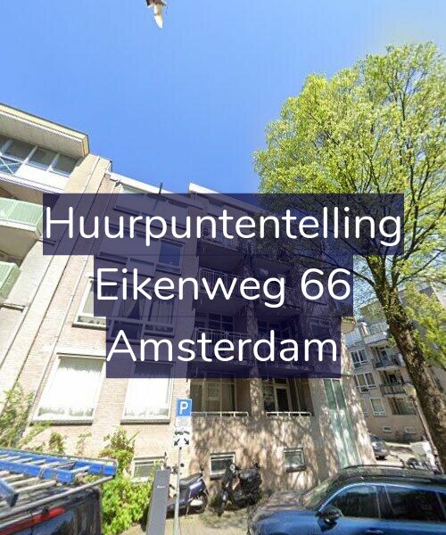 Foto gevel Huurpuntentelling voor Eikenweg 66, Amsterdam