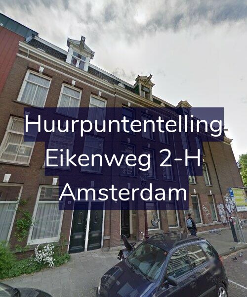 Foto gevel Huurpuntentelling voor Eikenweg 2-H, Amsterdam