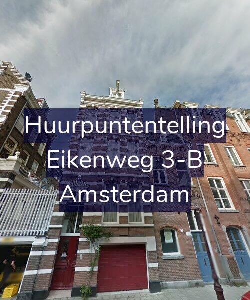 Foto gevel Huurpuntentelling voor Eikenweg 3-B, Amsterdam