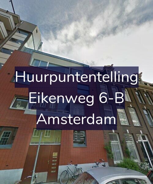Foto gevel Huurpuntentelling voor Eikenweg 6-B, Amsterdam